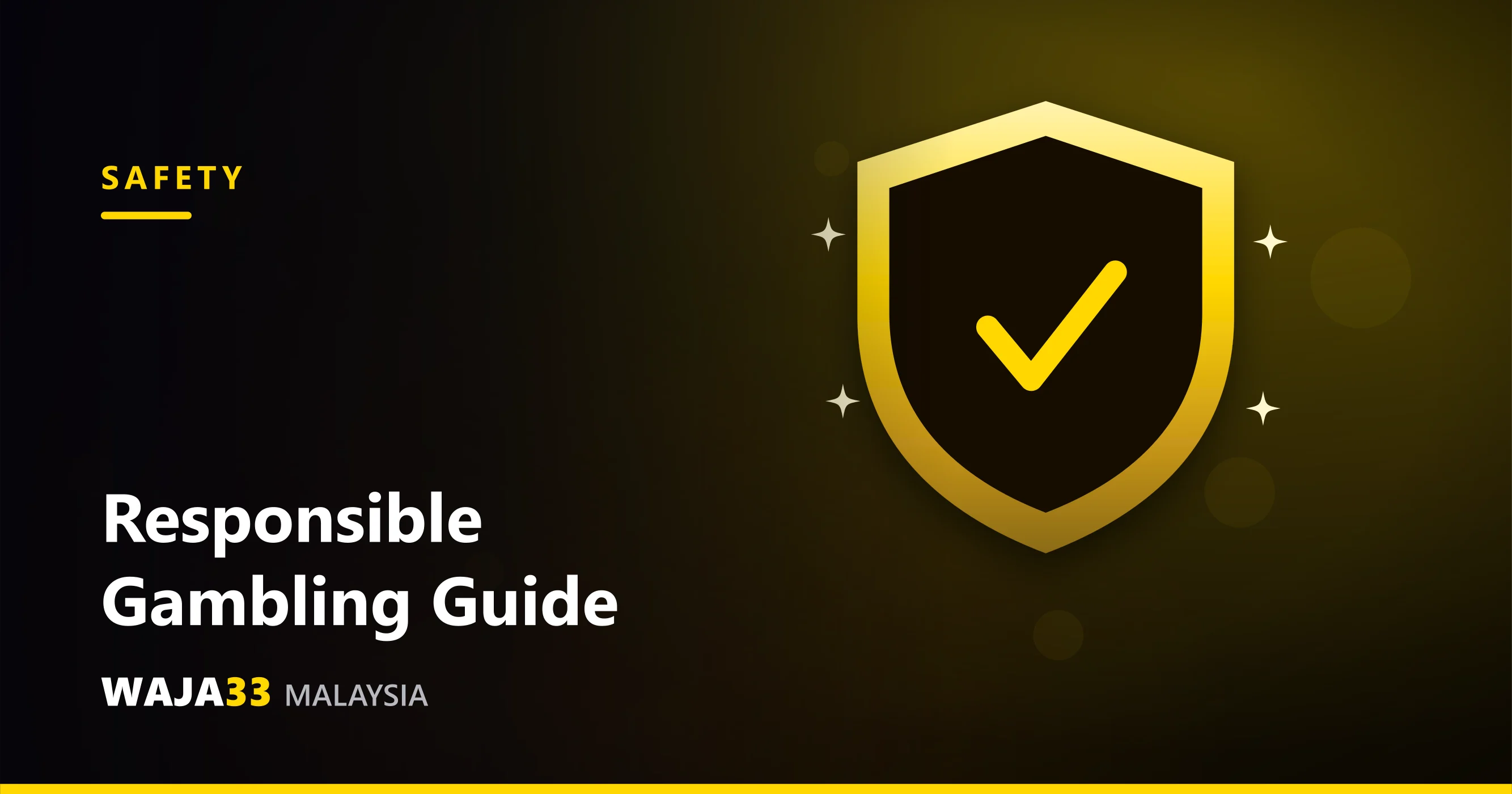 Responsible Gambling: A Practical Guide - WAJA33 Malaysia