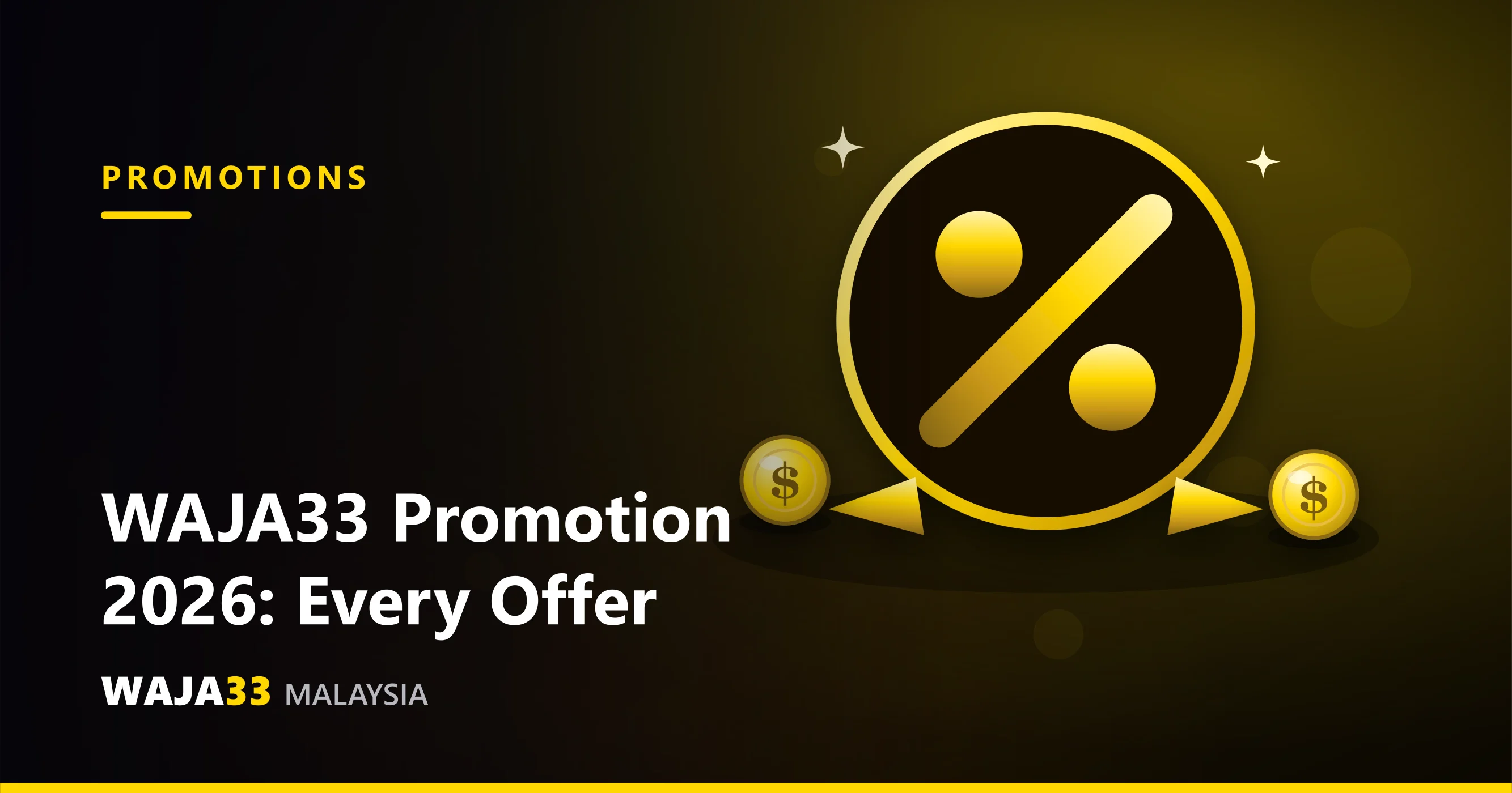 WAJA33 Promotion 2026: Every Offer Explained - WAJA33 Malaysia